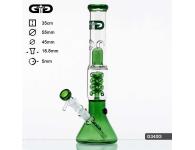 Beaker GG Bong Green Boyz | Grace Glass | SpbBongs.com