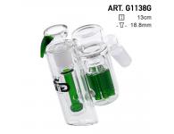 GG Double Percolators Green | ������ ����� | SpbBongs.com
