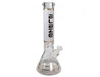 Blaze Stripes Beaker Ice | Blaze | SpbBongs.com Blaze Stripes Beaker Ice | Blaze | SpbBongs.com