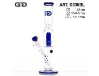 Cane GG Bong Blue Slithole | Grace Glass | SpbBongs.com Cane GG Bong Blue Slithole | Grace Glass | SpbBongs.com