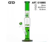 GG Double Barrel Green | Grace Glass | SpbBongs.com GG Double Barrel Green | Grace Glass | SpbBongs.com