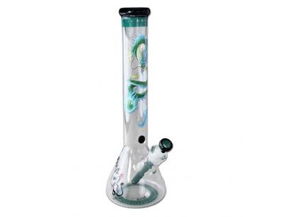 BL Beaker Bong QINGLONG | Black Leaf | SpbBongs.com