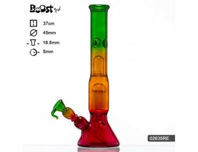 Boost Beaker Rasta Color | Boost | SpbBongs.com