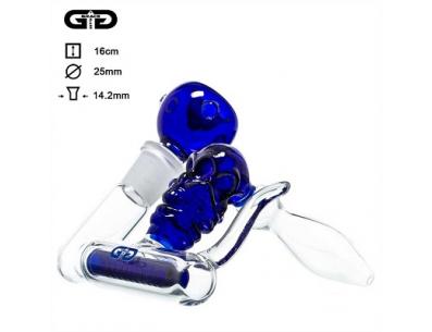 GG Bubbler Blue Skull | Grace Glass | SpbBongs.com GG Bubbler Blue Skull | Grace Glass | SpbBongs.com
