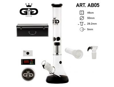 GG Beaker Baked Black in Box | Grace Glass | SpbBongs.com GG Beaker Baked Black in Box | Grace Glass | SpbBongs.com