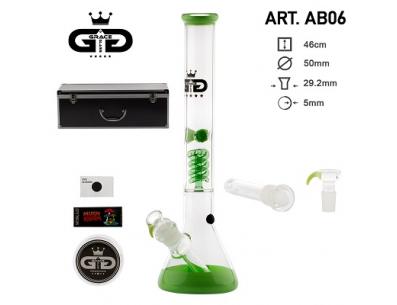 GG Beaker Baked Green Box | Grace Glass | SpbBongs.com GG Beaker Baked Green Box | Grace Glass | SpbBongs.com
