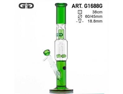 GG Double Barrel Green | Grace Glass | SpbBongs.com GG Double Barrel Green | Grace Glass | SpbBongs.com