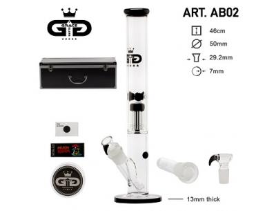 GG Straight Black Box | Grace Glass | SpbBongs.com GG Straight Black Box | Grace Glass | SpbBongs.com