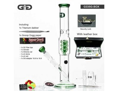 Green Cane luxury leather box | Grace Glass | SpbBongs.com Green Cane luxury leather box | Grace Glass | SpbBongs.com