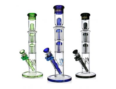 Phoenix Star Double Tree Perc Straight Tube | Phoenix Star | SpbBongs.com Phoenix Star Double Tree Perc Straight Tube | Phoenix Star | SpbBongs.com