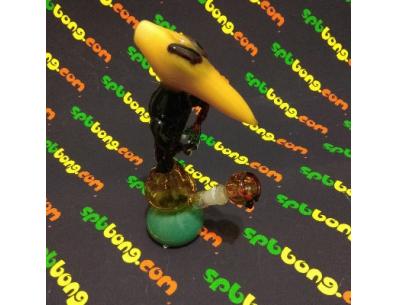 Alien middle bong | Hand Made | SpbBongs.com