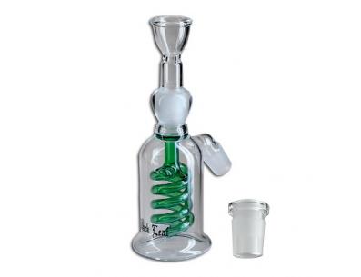 Black Leaf Pre-Cooler with Double Spiral | ������ ����� | SpbBongs.com
